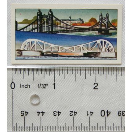 1963 tonibell card This Changing World No. 6 Bridges