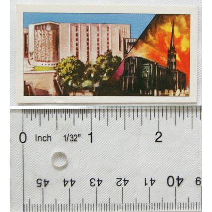 1963 tonibell card This Changing World No. 8 Coventry Cathedral