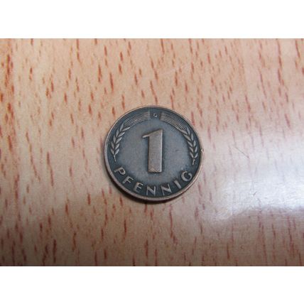 1949g 1 Pfennig Germany Coin