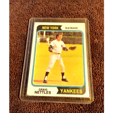 1960Topps # 251 Graig Nettles New York Yankees VG/EX Shape Low Grade (CJ)