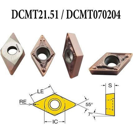 4 Piece 1/2" Mini Lathe Indexable Carbide Turning Tool Holder Bit Set with 4PCS