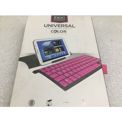 ZAGG Universal Bluetooth Keyboard Case for Apple Samsung, All Bluetooth Devices