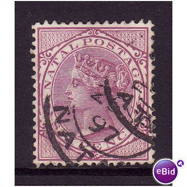 Natal 1882 SG 103 6d MAUVE fine used