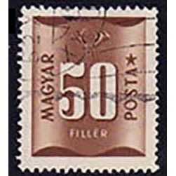 Hungary 1951 Postage Due 50f Used Stamp