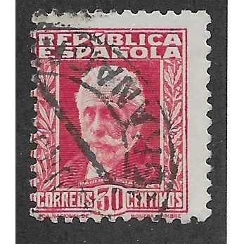 ESP 1932 50c 'PABLO IGLESIAS' FINE USED (EBID62-136)