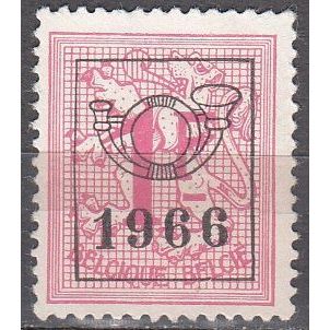 Belgique 1951 Michel 897XAVII O Cote (2008) 0.20 € Lion héraldique 1966
