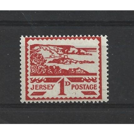 Guernsey.SG4 1d Portelet Bay.Mounted Mint.Aug25