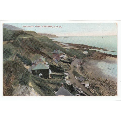 Steephill Cove Ventnor Isle of Wight 1911 Postcard