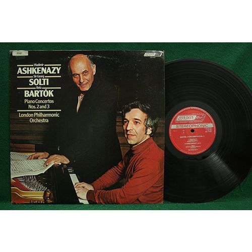 Ashkenazy/Solti - Bartok: Piano Concertos No. 2 And 3 - CS 7167 - NM