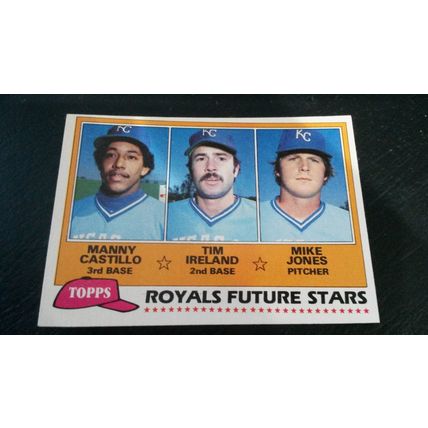 1981 Topps Card # 066 Kansas City Royals Future Stars Very Good (3)