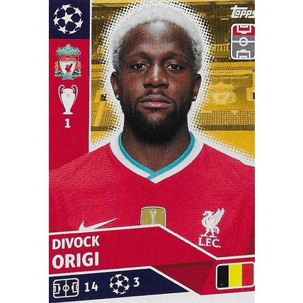 Topps UEFA Champions League 2020/21 Stickers: LIV15 - Origi