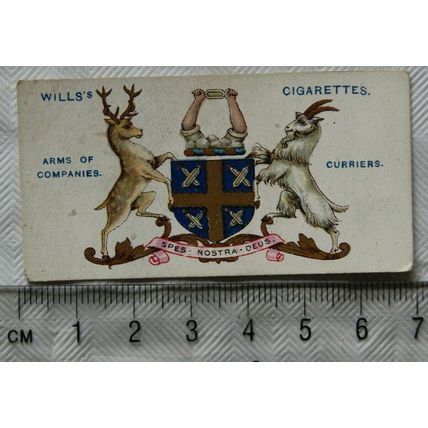1913 Wills Arms of Companies No. 25 Curriers' Company