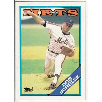 1988 Topps baseball card 131 Don Schulze