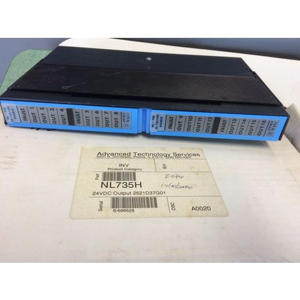 (EXCELLNT) WESTINGHOUSE NL-735 OUTPUT MODULE 24VDC 2AMP NL-735H,CR