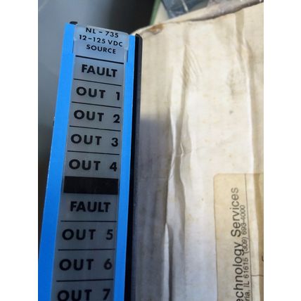 (EXCELLNT) WESTINGHOUSE NL-735 OUTPUT MODULE 24VDC 2AMP NL-735H,CR