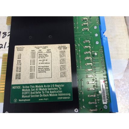 (EXCELLNT) WESTINGHOUSE NL-735 OUTPUT MODULE 24VDC 2AMP NL-735H,CR