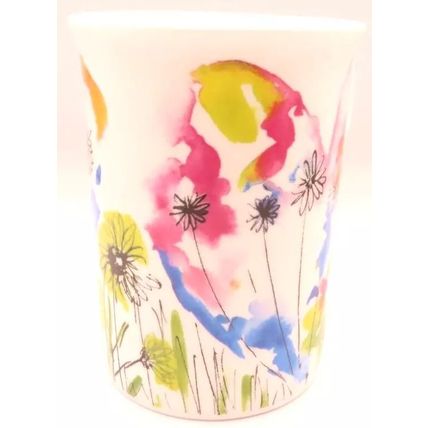 Hearts & Flowers Mug Bone China 10 CM Gift Microwave Dishwasher Proof Ceramic