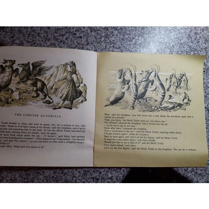 Alice's Adventure in Wonderland - BOOK ONLY - NO RECORD