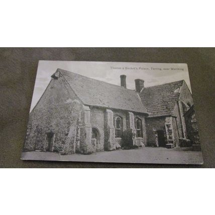 1913 fr real photo Postcard - Thmas a Becket's Palace, Tarring - Worthing Sussex