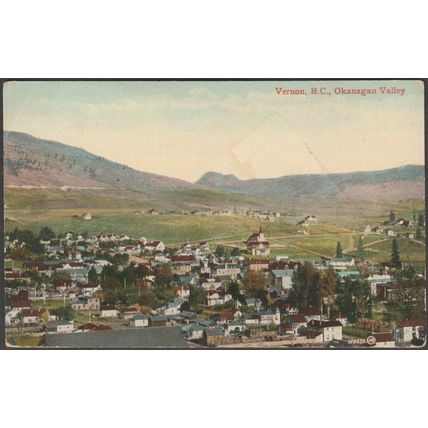 Vernon, Okanagan Valley, British Columbia, c.1910 - Valentine's Postcard