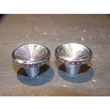 1965 DODGE DART RADIO KNOBS OEM