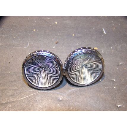 1965 DODGE DART RADIO KNOBS OEM