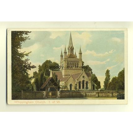 h0620 - Whippingham Church , Beatrice Avenue , Isle of Wight - postcard