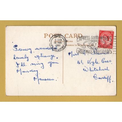 Pavilion and Rock Gardens, Rhyl - Postally Used - Rhyl18th August 1961 Flint