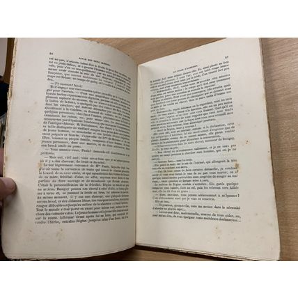 RARE* 1 JUILLET 1886 "REVUE DES DEUX MONDES" FRENCH LARGE PAPERBACK BOOK (P3)