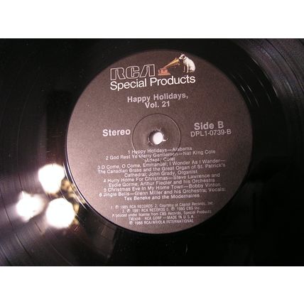 HAPPY HOLIDAYS VOLUME 21 Various Artists STEREO True Valve Elvis Presley