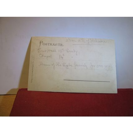 LYTES CARY MANOR, Somerset. unused vintage postcard =
