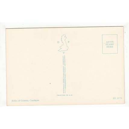 The Cannon Relic of Crimea Cardigan Postcard Wales 3579