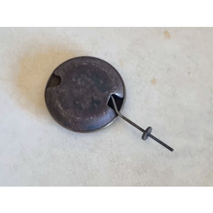 Antique Brass Clock Pendulum | Vintage Timepiece Part | Horological Collectible