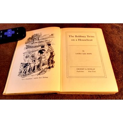 The Bobbsey Twins On A Houseboat 1955 By Laura Lee Hope Great Shape