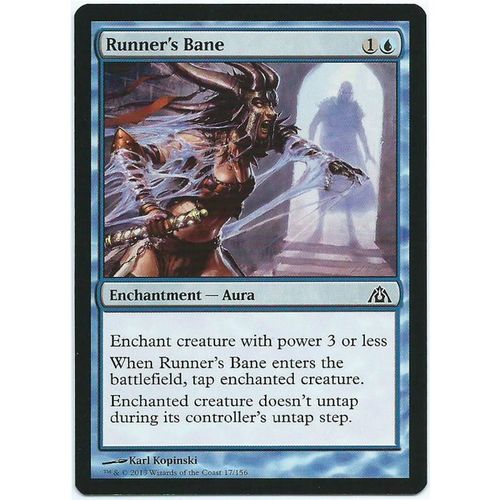 Magic the Gathering - Dragon's Maze - #17/156 - Runner's Bane