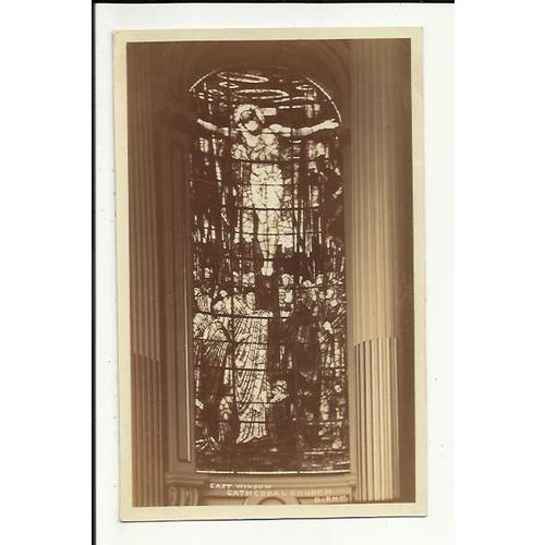 Warwickshire BIRMINGHAM Cathedral Church East Window Postcard