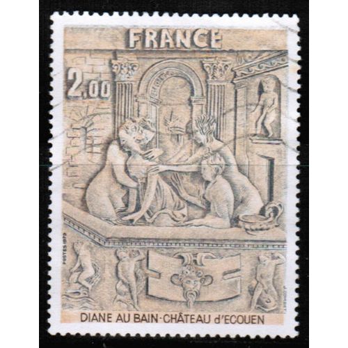 1979 France - Art Diana bathing 2.00fr - Sc# 1626 used