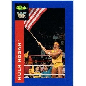 WWF ' CLASSIC ' card # 111 HULK HOGAN (1991)