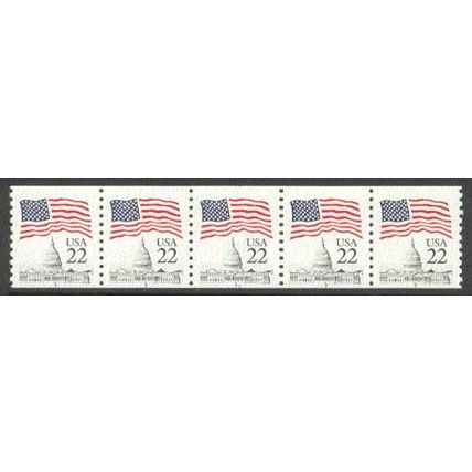 2115c 22c U.S. Flag Very Fine MNH PNC T1/5 P0595
