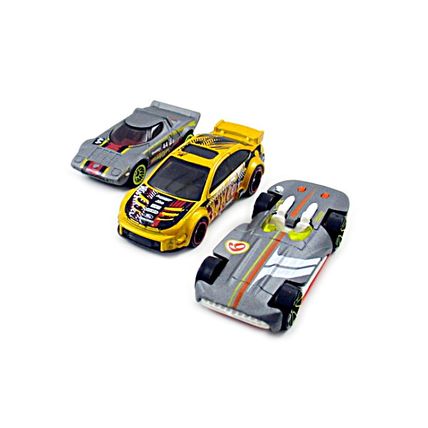 SET*3 DIECAST CAR MODELS, GM CHEVROLETOR/LANCIA/FORD HOTWHEELS 1:64, NEW