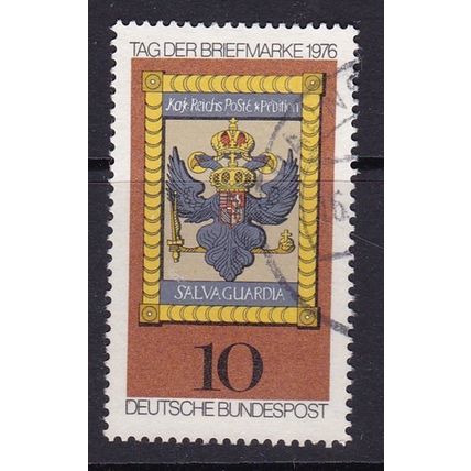 GERMANY 1976 STAMP DAY 10pf USED SG1795 #1