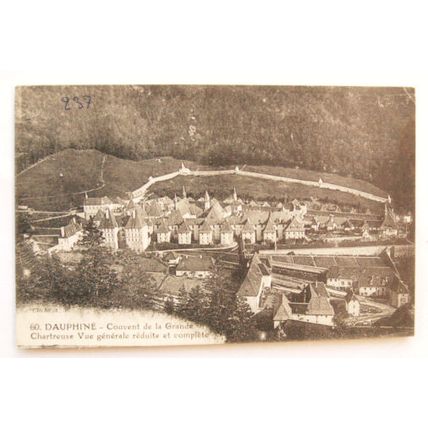 vintage postcard Dauphine Convent