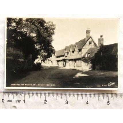 vintage postcard Mill Street, Warwick