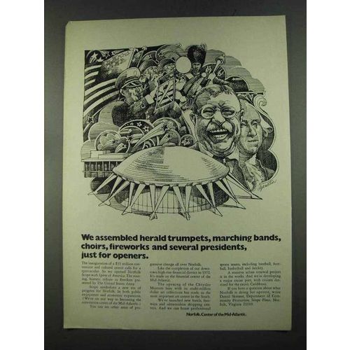 1972 Norfolk Department of Community Promotion Ad