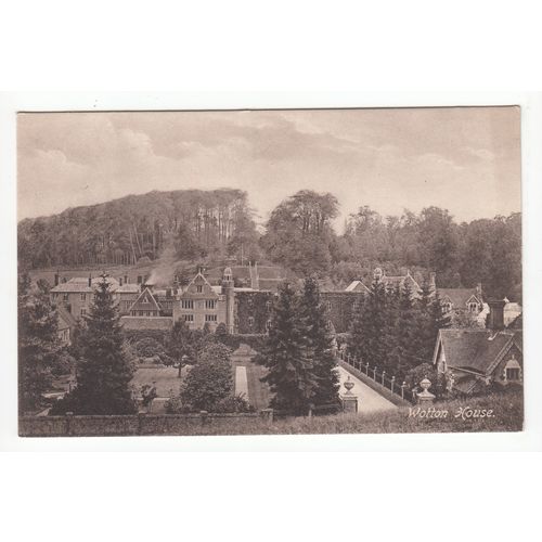 Wotton House near Dorking Postcard Surrey