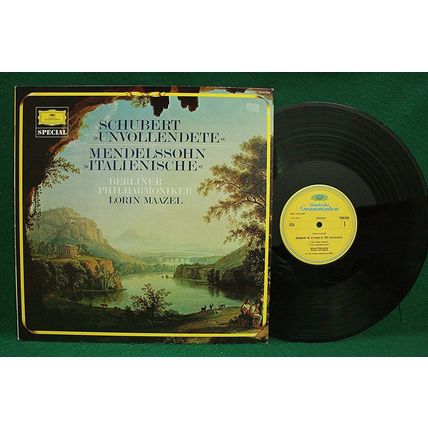 Lorin Maazel - Schubert: Unfinished/Mendelssohn: Italian - 2544 034 - NM