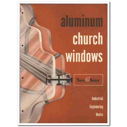 Industrial Engineering Works Inc 1958 vintage windows catalog church