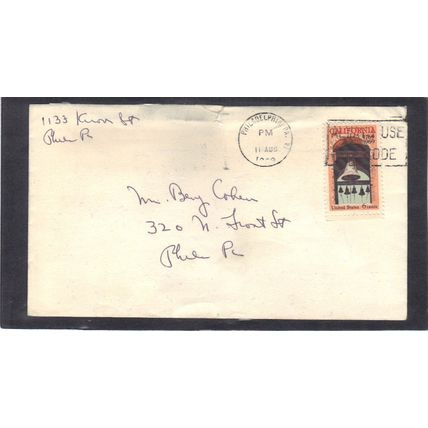 Cover 1373 6c California CV02789