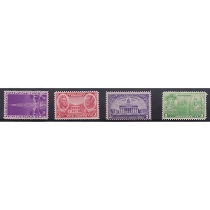 790 1c Jones-Barry Barely Clears MNH VA0032d