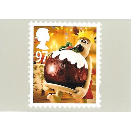 Great Britain SG 3128/34 & MS3135 PHQ: Christmas with Wallace and Gromit